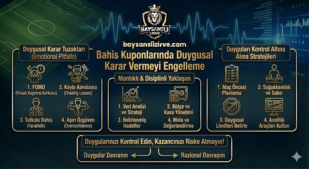 Bahis Kuponlarinda Duygusal Karar Vermeyi Engelleme